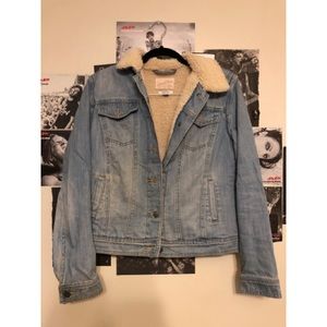 Sherpa Jean Jacket